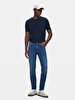 Jumy 5 Tapered Leg Mid Waist Jean Trousers