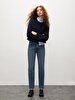 Wanda Straight Leg Yüksek Bel Jean Trousers