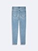 Marcella B Dar Paça Yüksek Bel Jean Trousers
