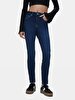 Marcella B Tapered Leg Yüksek Bel Jean Trousers