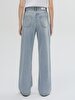 Vionne H Geni̇ş Paça Yüksek Bel Jean Trousers