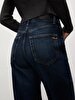 Vionne H Geni̇ş Paça Yüksek Bel Jean Trousers