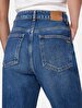 Danica L Wide Leg Yüksek Bel Jean Trousers