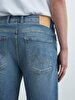 Paul P Düz Paça Orta Bel Jean Trousers