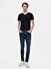 New Smarty Dar Paça Orta Bel Jean Trousers