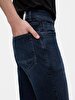New Smarty Dar Paça Orta Bel Jean Trousers