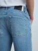 Sawyer P Tapered Leg Mid Waist Jean Trousers