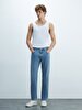 Sawyer P Tapered Leg Mid Waist Jean Trousers