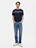 Lioren Düz Paça Orta Bel Jean Trousers
