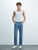 Lioren Straight Leg Mid Waist Jean Trousers