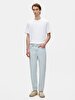 Darien Comfortable Cut Mid Waist Jean Trousers