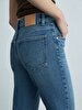 Rebecca Tapered Leg Yüksek Bel Jean Trousers