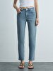 Rebecca Tapered Leg Yüksek Bel Jean Trousers