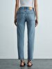 Rebecca Tapered Leg Yüksek Bel Jean Trousers