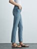 Rebecca Tapered Leg Yüksek Bel Jean Trousers