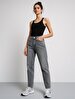 Rebecca Tapered Leg Yüksek Bel Jean Trousers