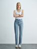 New Wanda Straight Leg Comfortable Cut Jean Trousers