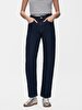 New Wanda Dar Paça Comfortable Cut Jean Trousers