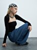 Sierra Wide Leg Yüksek Bel Jean Trousers