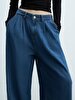 Sierra Wide Leg Yüksek Bel Jean Trousers