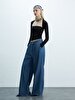 Sierra Wide Leg Yüksek Bel Jean Trousers