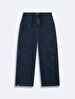 Kian Comfortable Cut Mid Waist Jean Trousers