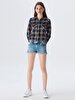 Judie Düşük Bel Jean Shorts