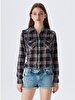 Judie Düşük Bel Jean Shorts