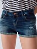 Judie Düşük Bel Jean Shorts
