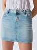 Adrea Mini Jean Skirt