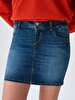 Adrea Mini Jean Skirt