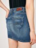Adrea Mini Jean Skirt