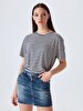 Adrea Mini Jean Skirt