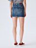 Adrea Mini Jean Skirt