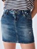Adrea Mini Jean Skirt