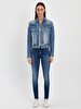 Dean X Sli̇m Jean Jacket