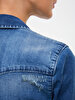 Lucinda Sli̇m Jean Shirt