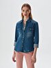 Lucinda Sli̇m Jean Shirt