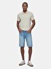 Corvin Mid Waist Jean Bermuda