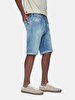 Corvin Mid Waist Jean Bermuda