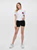Lariss Yüksek Bel Jean Shorts