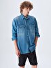 Steven Oversized Jean Shirt