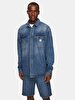 Steven Oversized Jean Shirt