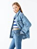 Monalis Oversized Jean Jacket