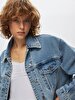 Monalis Oversized Jean Jacket
