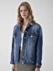 Monalis Oversized Jean Jacket