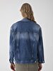 Monalis Oversized Jean Jacket
