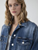 Monalis Oversized Jean Jacket