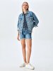 Monalis Oversized Jean Jacket