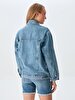 Monalis Oversized Jean Jacket